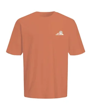 Only Kids Mountain T-shirt - Dusty Orange