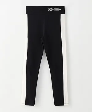 LC Waikiki Elastic Waist Sport Zone Leggings - Black