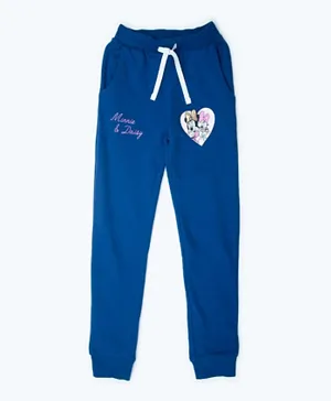 R&B Kids Minnie Mouse Graphic Terry Joggers - Navy Blue