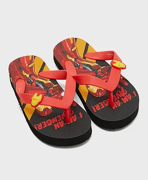 Marvel Avengers Flip Flops - Red