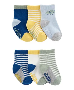 Carter's 6 Pack Socks - Multicolor