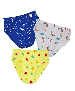 Plan B 3 Pack Everything Nice Briefs - Multicolor