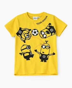 Universal Team Minion Short Sleeves T-Shirt - Yellow