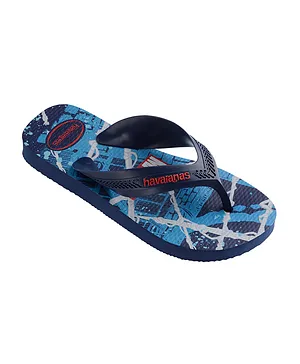 Havaianas Max Marvel Flip Flops - Navy Blue