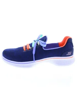 Skechers Go Walk 4 Satisfy Shoes - Blue