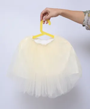 DDaniela Comfy Fit Tutu Skirt - Cream