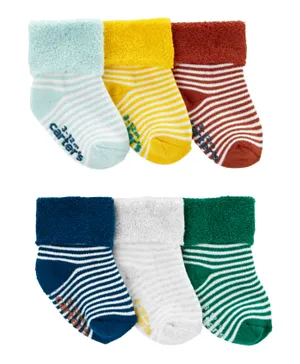Carter's 6 Pack Socks - Multicolor