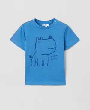 OVS Rhinoceros T-Shirt - Blue