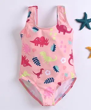 Kookie Kids V Cut Swimsuit - Pink