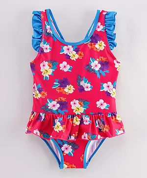Kookie Kids V Cut Swimsuit - Red