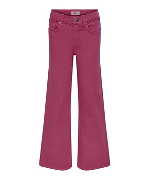 Only Kids Wide Bottom Pants - Fuchsia