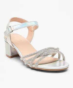Sandals 6 8 Years Silver Footwear Online Buy Baby Kids Products at FirstCry.ae