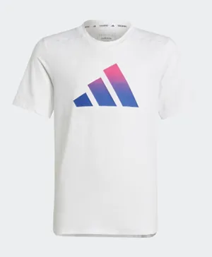 adidas Train Icons Aeroready T-Shirt - White