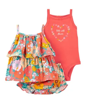 Carter's 3-Piece Floral Little Shorts Set - Multicolor