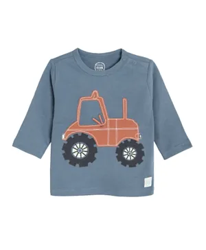 SMYK Embroidered Jeep Tee - Blue