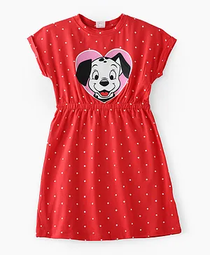 Disney 101 Dalmations Long Dress - Red