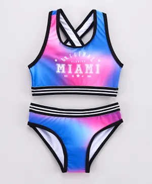 Minoti Miami 2 Piece Swimsuit - Multicolor
