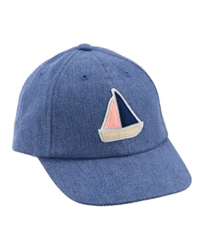 Carter's Sailboat Chambray Baseball Cap - Blue