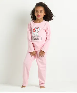 Kookie Kids Full Sleeves Night Suit - Pink