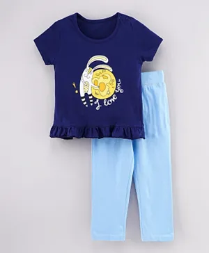 Kookie Kids T-Shirt & Pant Set - Navy