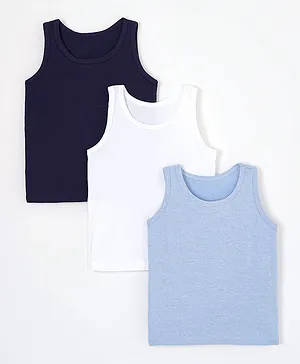 Minoti 3 Pack Sleeveless Vests - Multicolor
