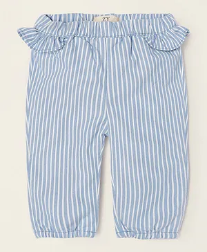 Zippy Striped Pants - Blue