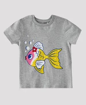 Pro Play Lady Fish T-Shirt - Grey