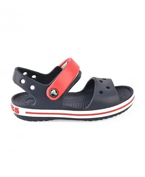 Crocs Crocband Sandals Kids - Navy Red
