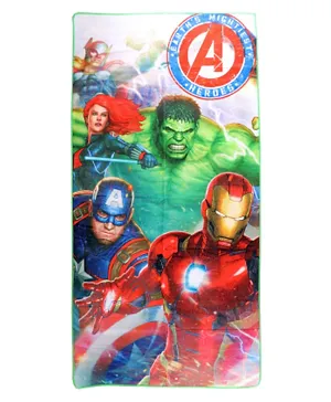Marvel Avengers  Microfibre  Kids Beach Bath Towel - Multicolor