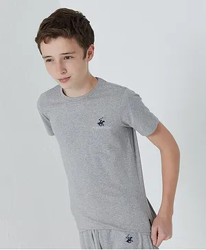 Beverly Hills Polo Club Crew Neck Tee - Grey
