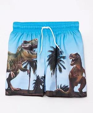 LC Waikiki Dino Swim Shorts - Blue
