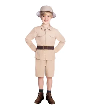 Party Centre Safari Boy Costume - Beige