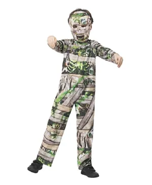 Smiffys Zombie Mummy Costume - Grey