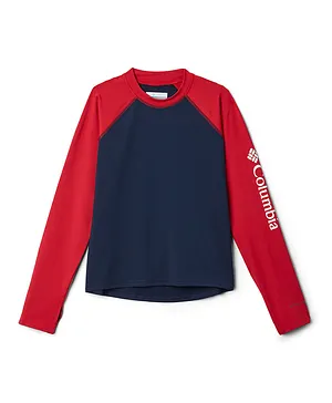 Columbia Sandy Shores Long Sleeves Sunguard T-Shirt - Collegiate Navy