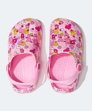 DeFacto Minnie Mouse Clogs - Pink
