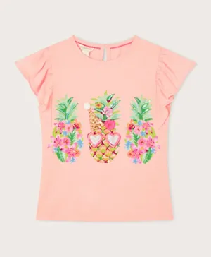 Monsoon Children Pineapple Top - Pink