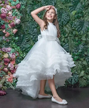 Liba Fashion Alice Pink Luxury Wedding Party - White
