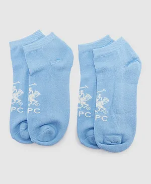 Beverly Hills Polo Club 2 Pack Printed Socks - Blue