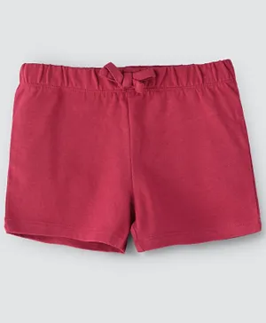 The Children's Place Solid Basic Shorts - Malaga Rose