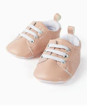Zippy Newborn Pre-Walker Shoes - Light Pink