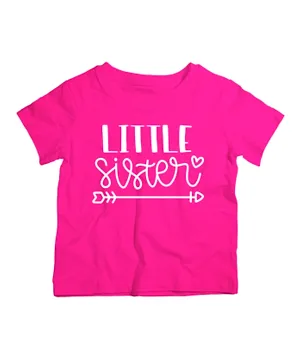 Twinkle Hands Little Sister T-Shirt - Pink