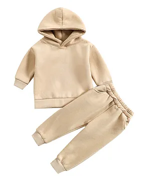 Kids Tales Hoodie and Joggers - Beige