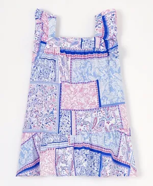 ذا تشيلدرنز بليس فستان بطبقات الفرفشة - متعدد الألوان