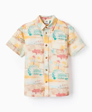 Zippy Cuba Printed Shirt - Multicolor