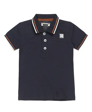 DJ Dutchjeans Front Pocket Polo T-Shirt - Navy