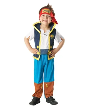 Rubie's Disney Jake the Pirate Costume - Blue Yellow