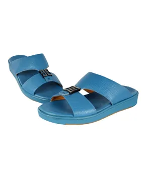 Barjeel Uno Elegant Arabic Sandals - Blue