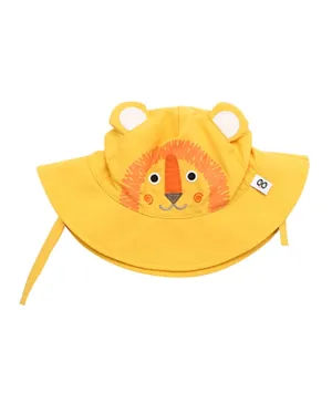 ZOOCCHINI UPF50+ Leo the Lion Sun Hat - Yellow