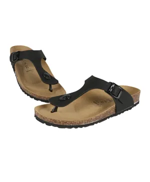 Biochic Boyss Slim Thong Sandals 012-389 1830ST - Black