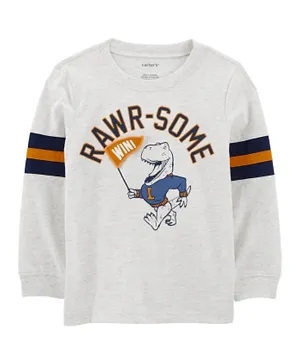Carter's Rawrsome Pullover - Grey